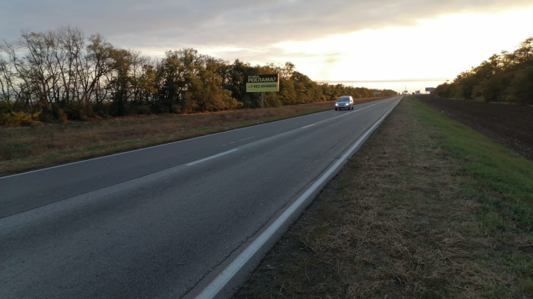 АД Котельниково – пос. Зимовники – г. Сальск – с. Песчанокопское (от границы Волгоградской области 184км+854м. слева)